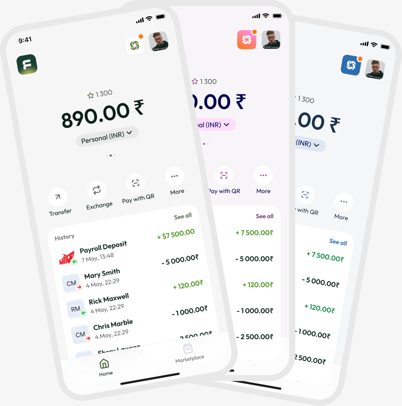White-label Flarius wallet apps for partner brands